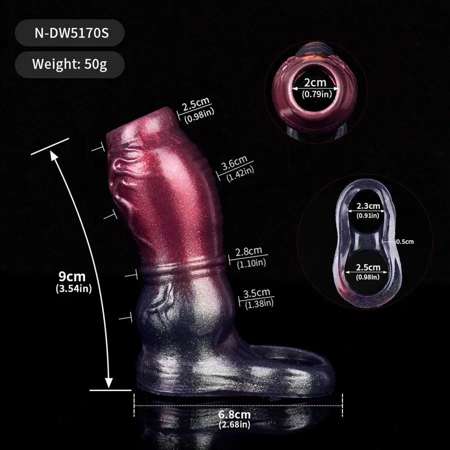Quality Silicone Penis Girth Sleeve for Men