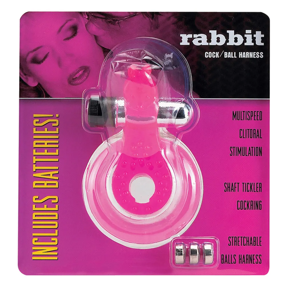 Rabbit Cock & Ball Harness