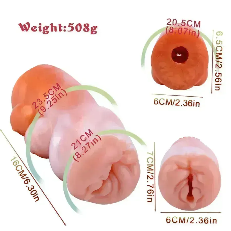 Realistic Cloud Cat Male Pussy Toy