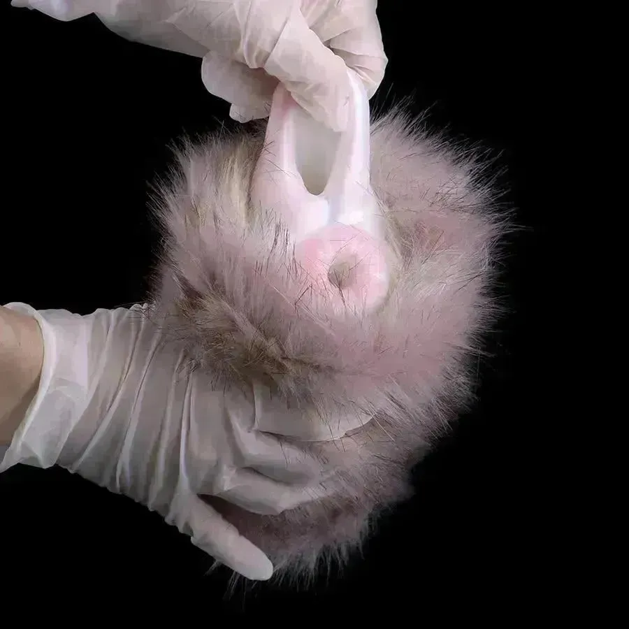 Realistic Plush Rabbit Fake Pussy