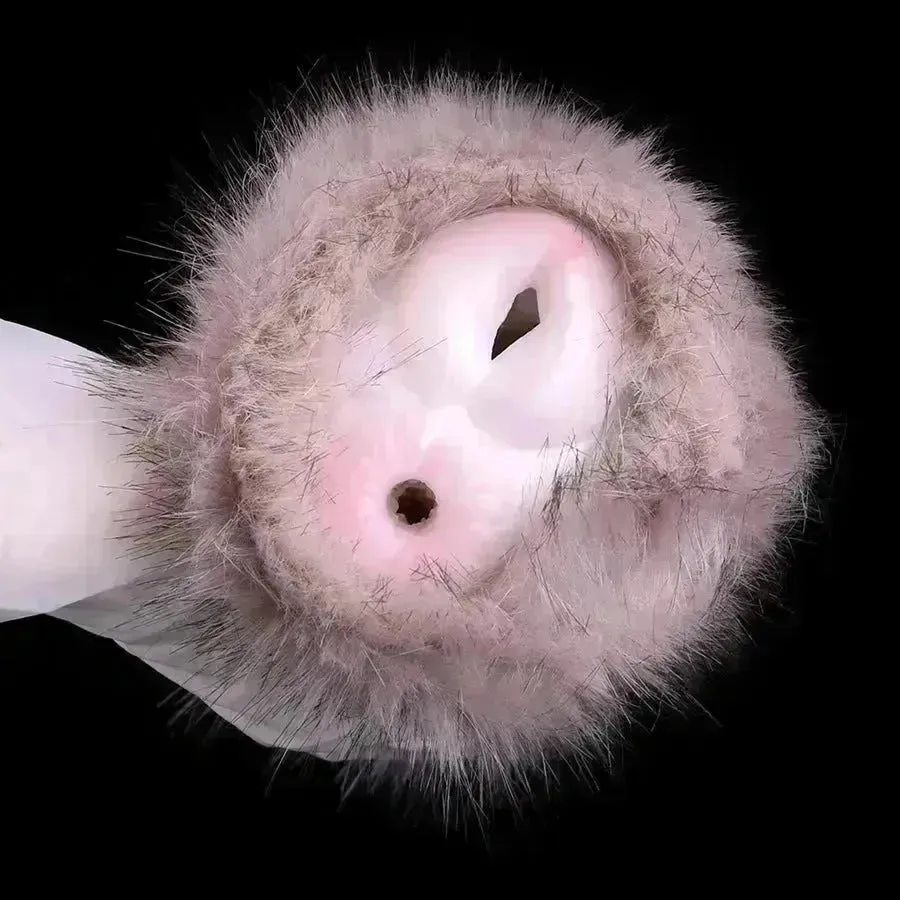 Realistic Plush Rabbit Fake Pussy