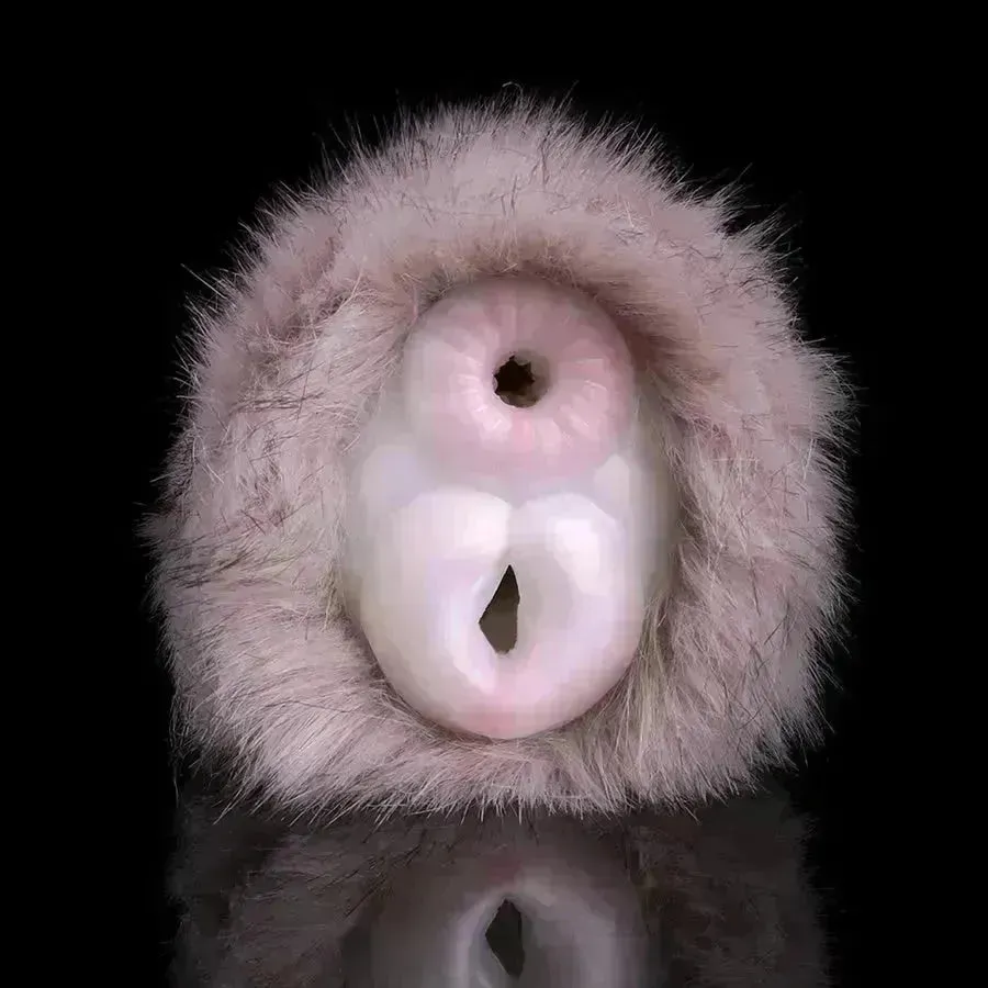 Realistic Plush Rabbit Fake Pussy