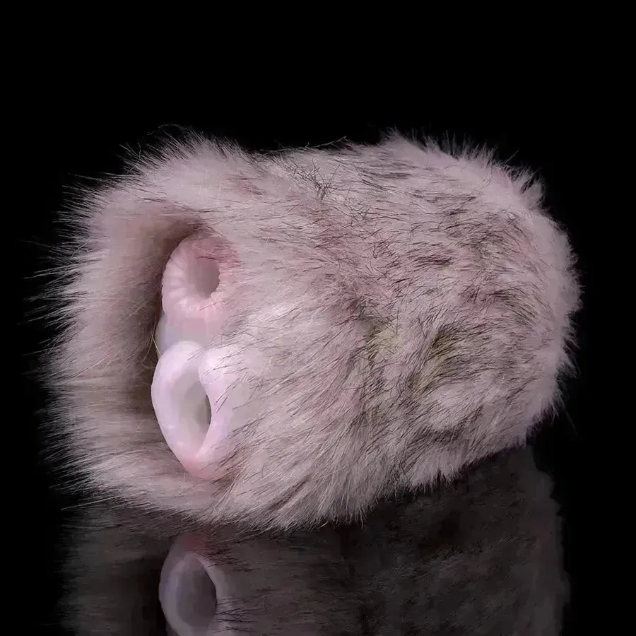 Realistic Plush Rabbit Fake Pussy