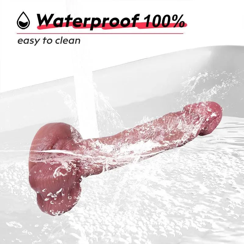 Realistic Suction Cup Silicone Dildo Sex Toy