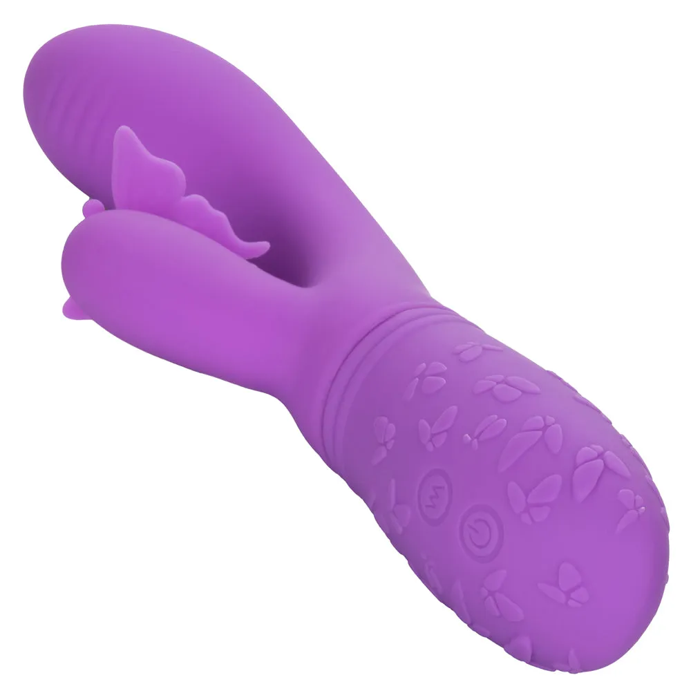 Rechargeable Butterfly Kiss Flutter Rabbit Vibrator