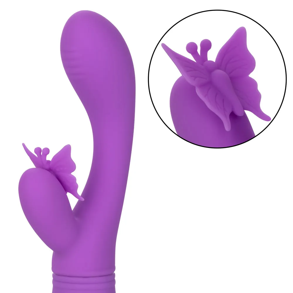 Rechargeable Butterfly Kiss Flutter Rabbit Vibrator