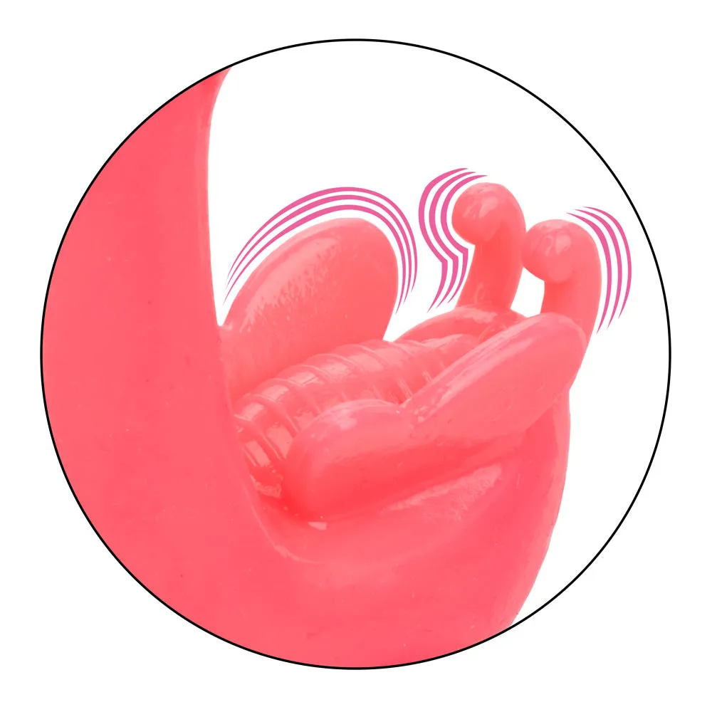 Rechargeable Butterfly Kiss Rabbit Vibrator