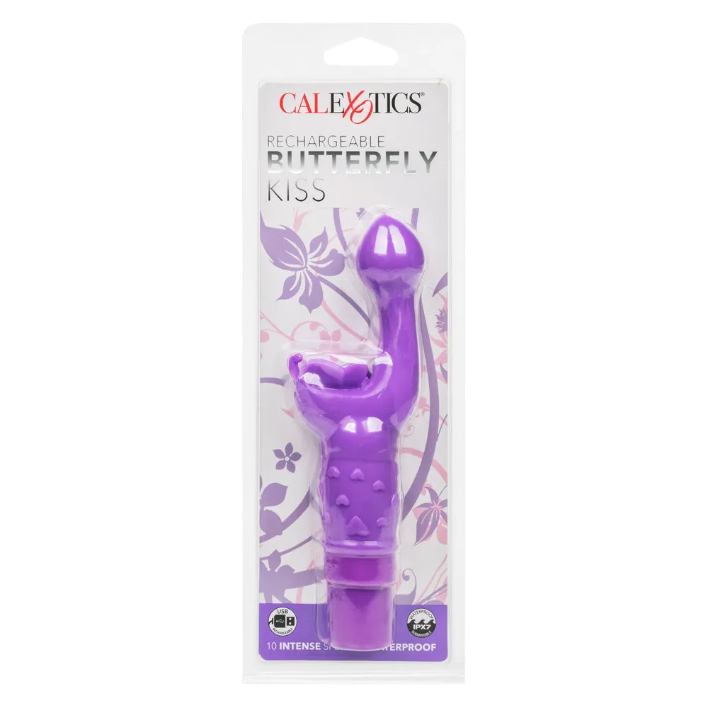 Rechargeable Butterfly Kiss Rabbit Vibrator