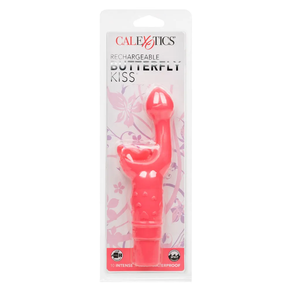 Rechargeable Butterfly Kiss Rabbit Vibrator