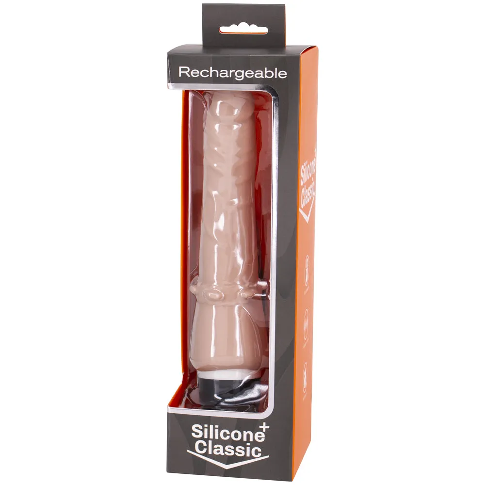 Rechargeable Silicone Classic Nubby Ring Vibrator