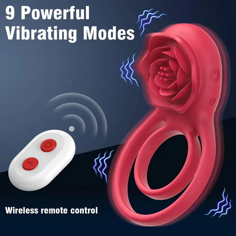 Remote Cock Ring Vibrator for Couples
