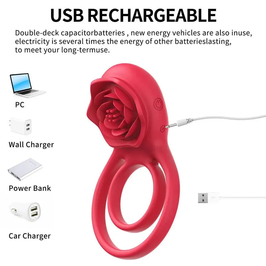 Remote Cock Ring Vibrator for Couples