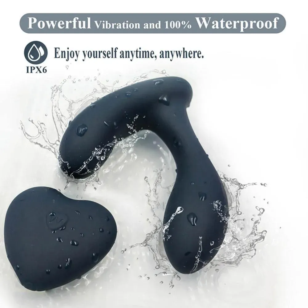 Remote Control Anal Plug Vibrator for Men