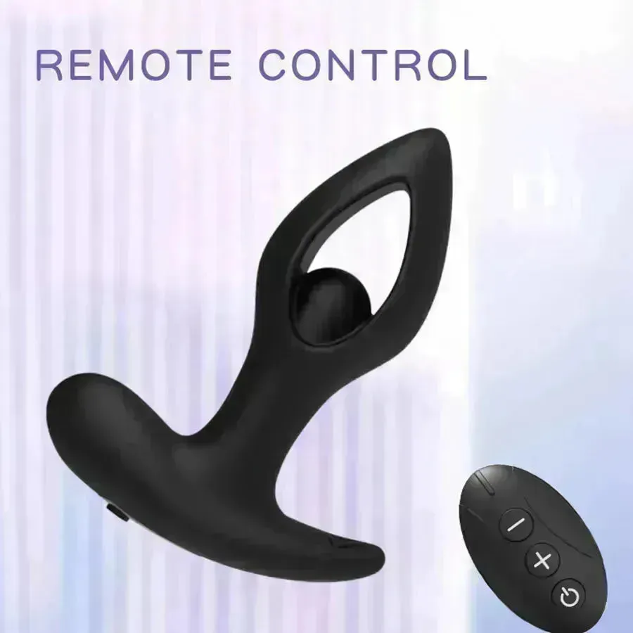 Remote Control Anal Plug Vibrator