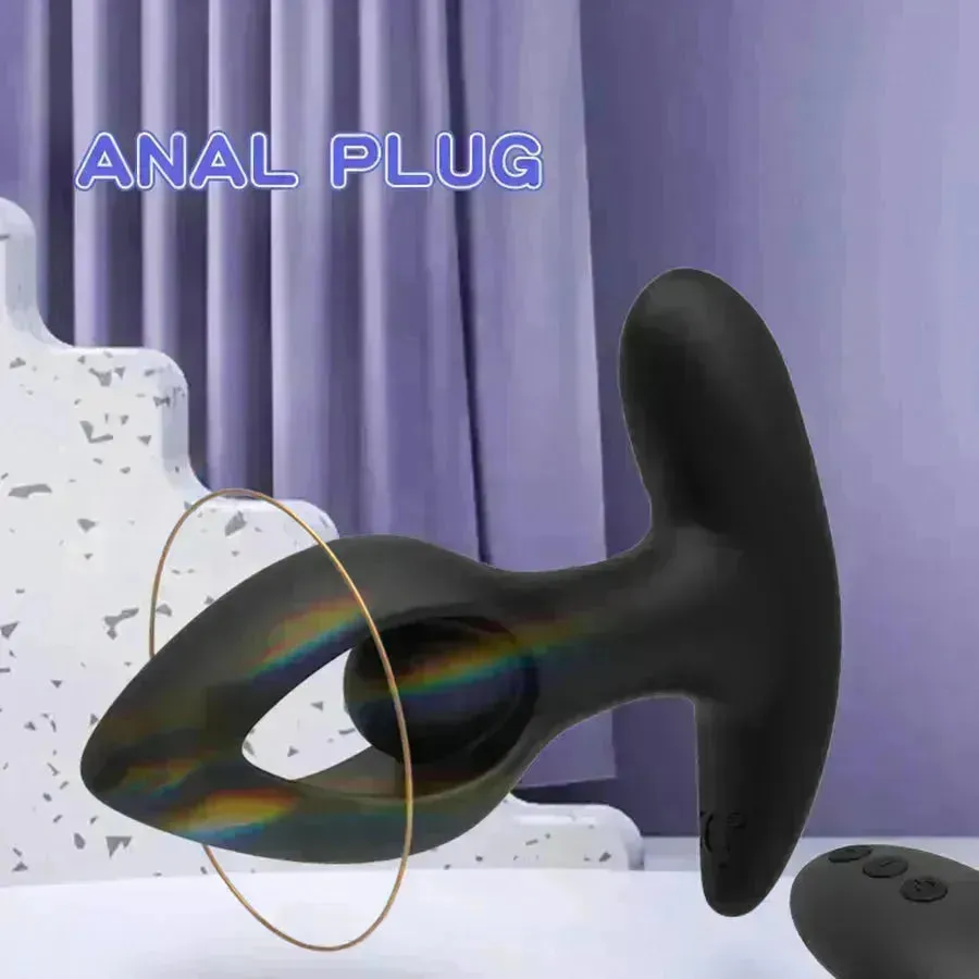 Remote Control Anal Plug Vibrator