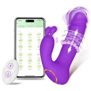 Remote Control Beads Massage Rabbit Vibrator