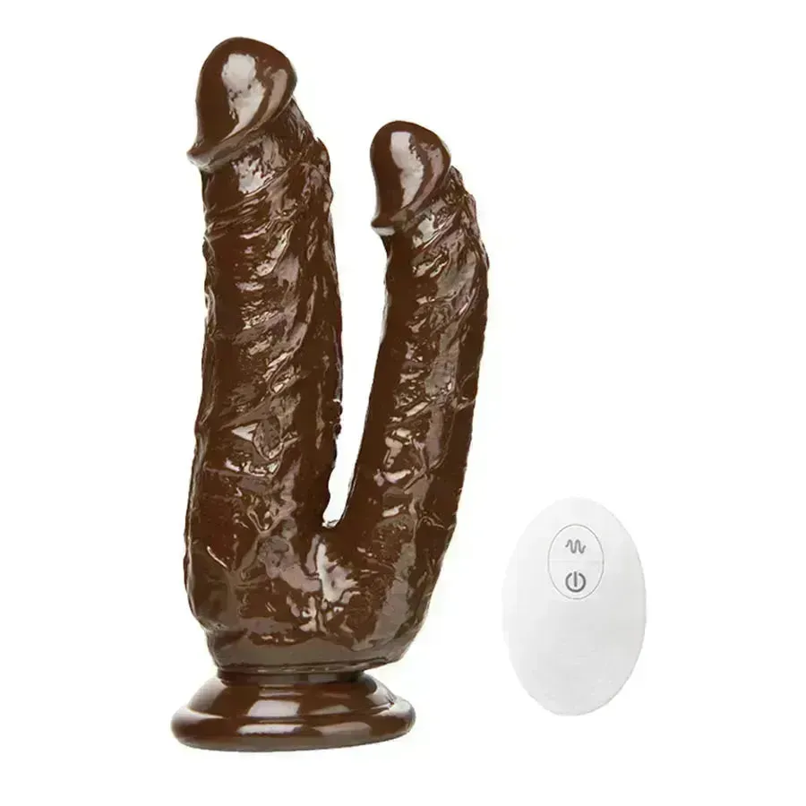 Remote Control Double Dildo Vibrator