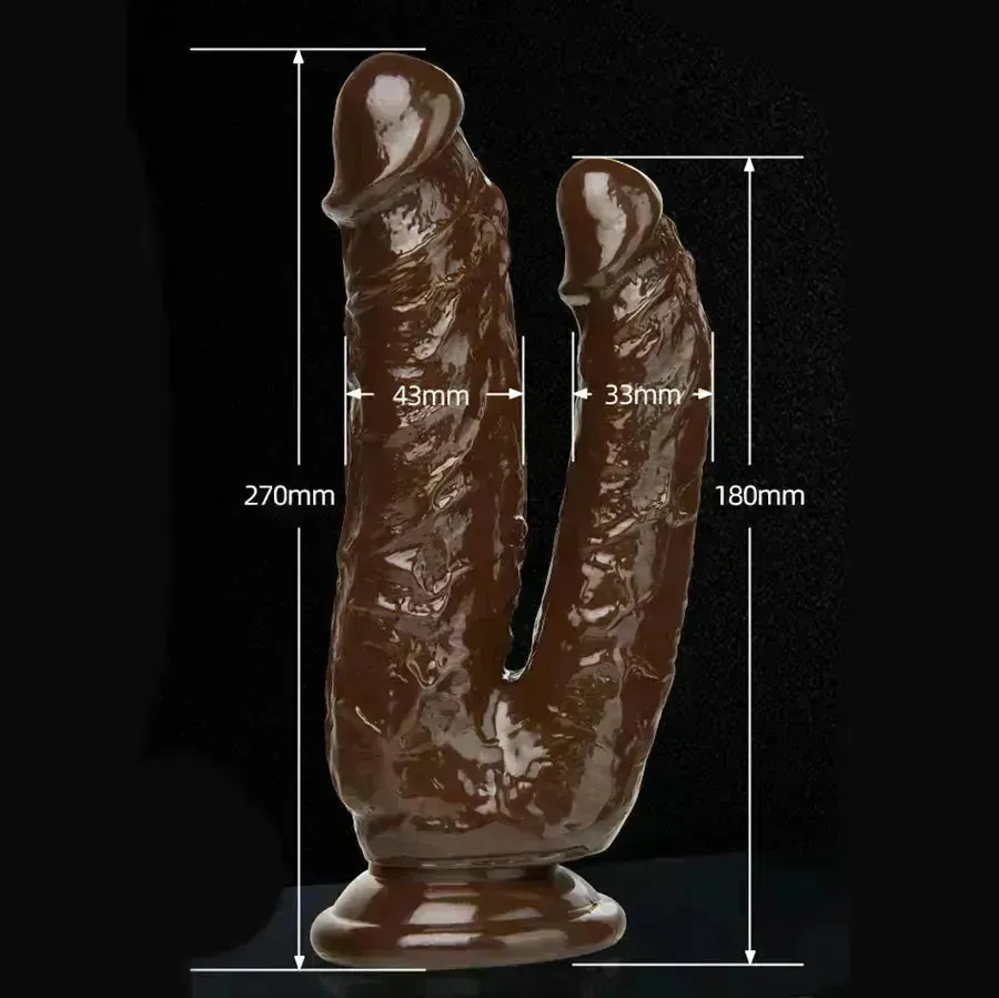 Remote Control Double Dildo Vibrator
