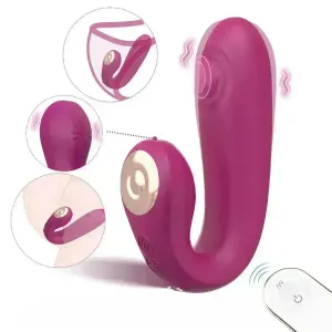 Remote Control Dual Pleasure Wearable Vibrator