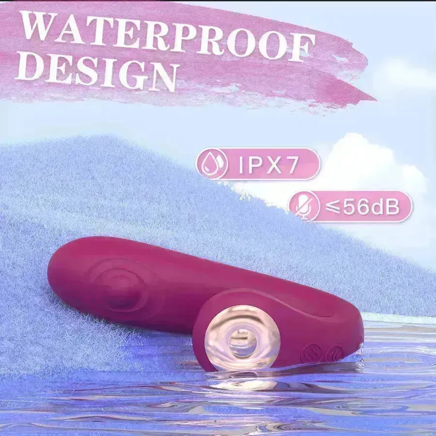 Remote Control Dual Pleasure Wearable Vibrator