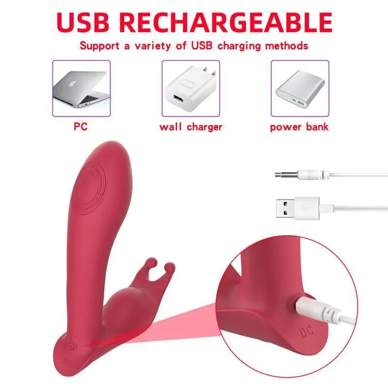 Remote Control Flap Vibrating Underwear Sex Toy