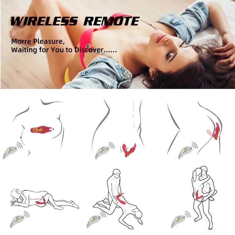 Remote Control Flap Vibrating Underwear Sex Toy