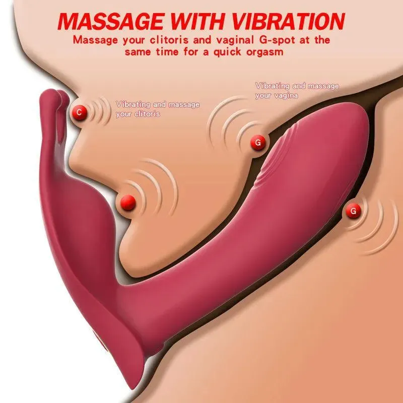 Remote Control Flap Vibrating Underwear Sex Toy