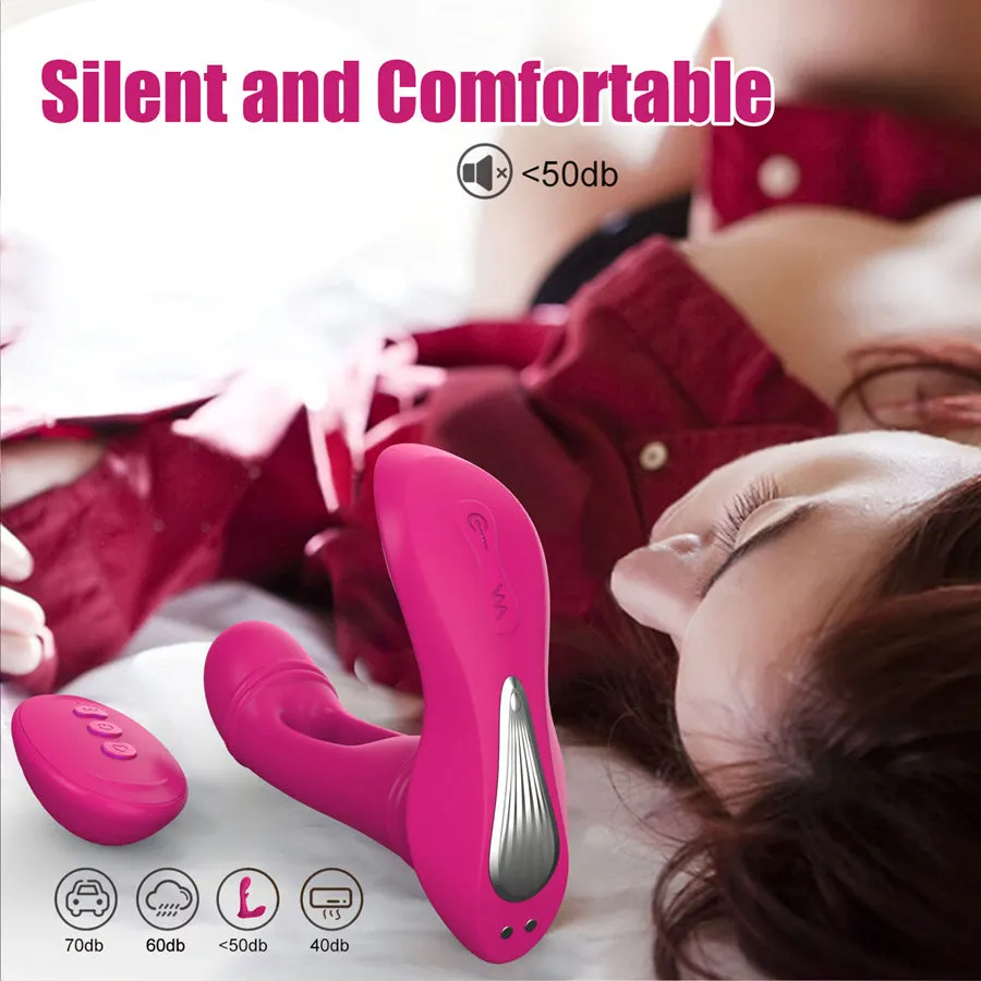 Remote Control Flapping Wearable Vibrator