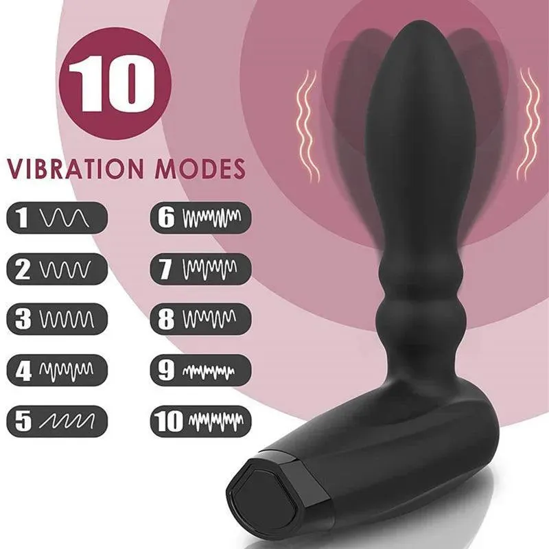 Remote Control Inflatable gay prostate vibrator