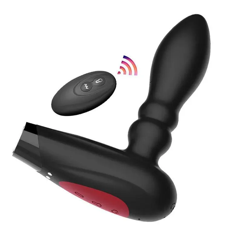 Remote Control Inflatable gay prostate vibrator