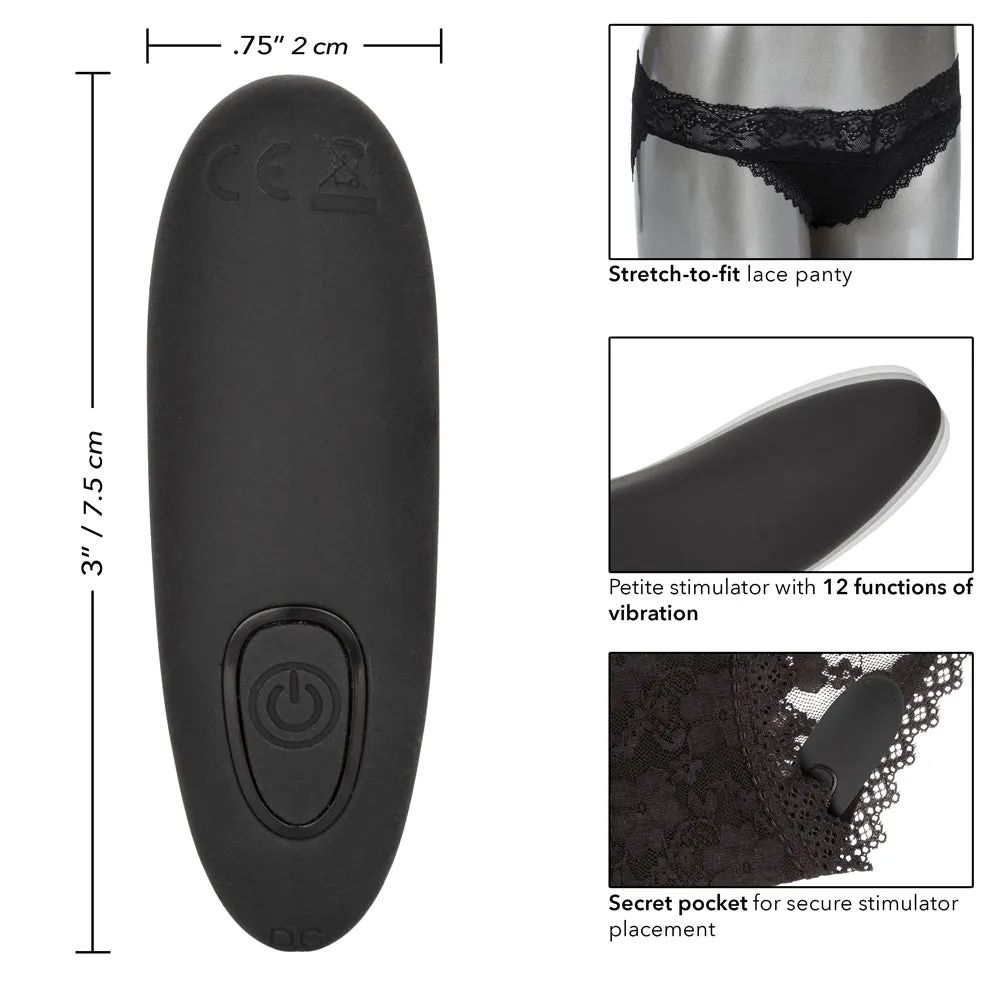 Remote Control Lace Panty Vibrator Set