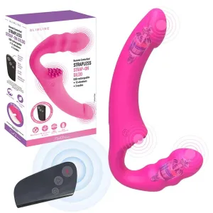 Remote Control Lesbian Harness Strap On Vibrator