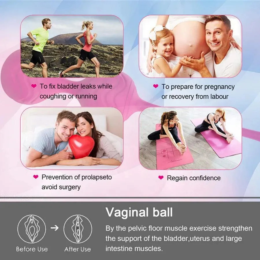 Remote Control Love Balls for Pelvic Floor Exercises