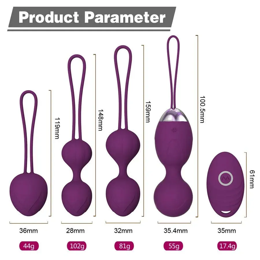 Remote Control Love Balls for Pelvic Floor Exercises