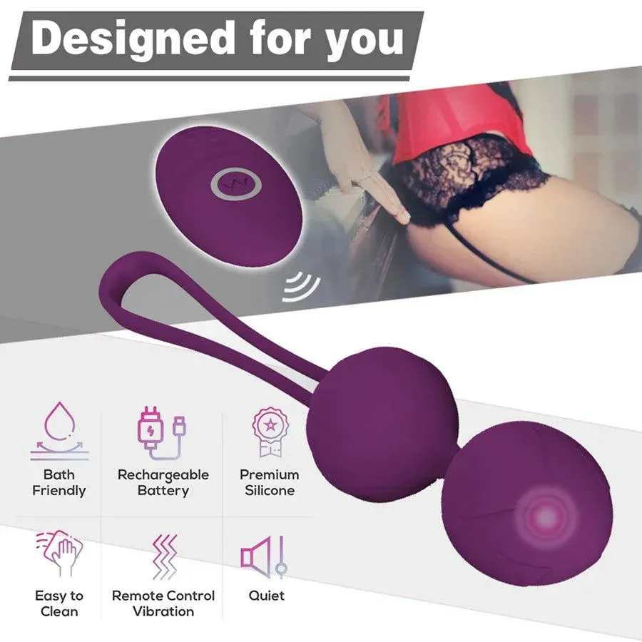 Remote Control Love Balls for Pelvic Floor Exercises