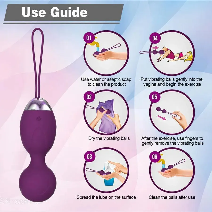 Remote Control Love Balls for Pelvic Floor Exercises