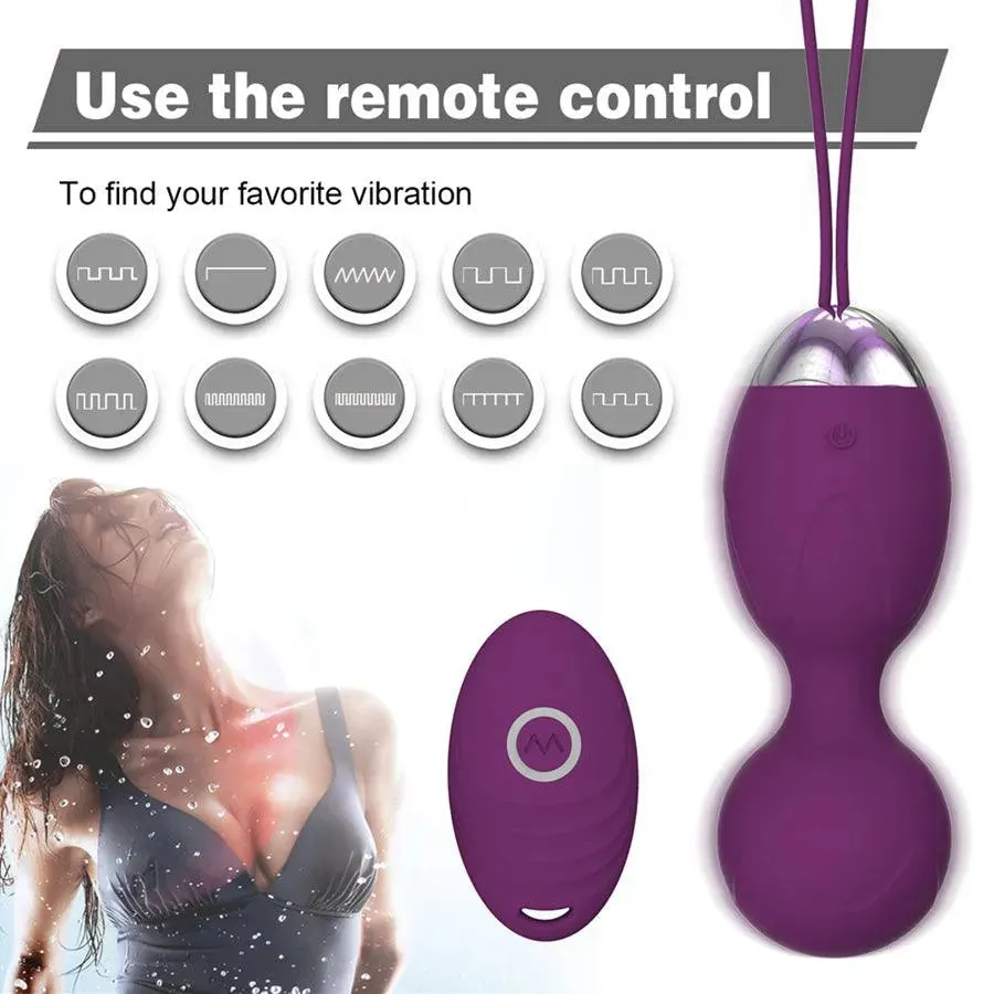 Remote Control Love Balls for Pelvic Floor Exercises