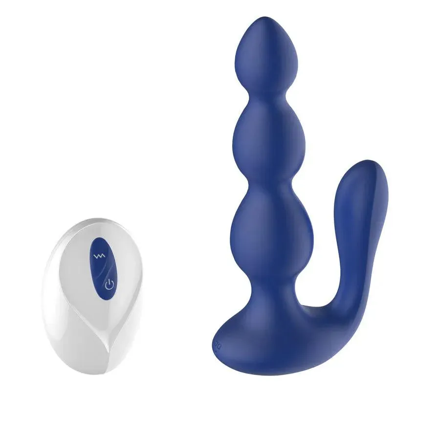 Remote Control Silicone Butt Plug Vibrator for Anal Sex