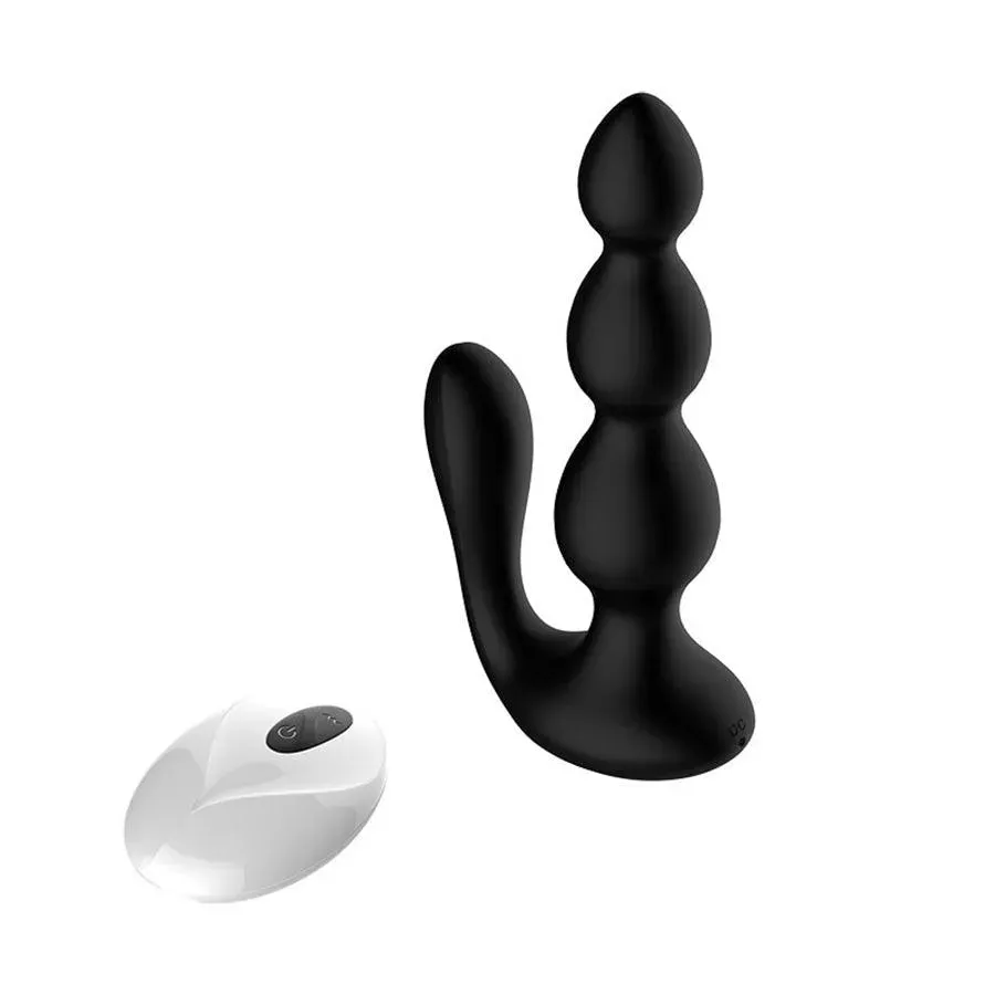 Remote Control Silicone Butt Plug Vibrator for Anal Sex