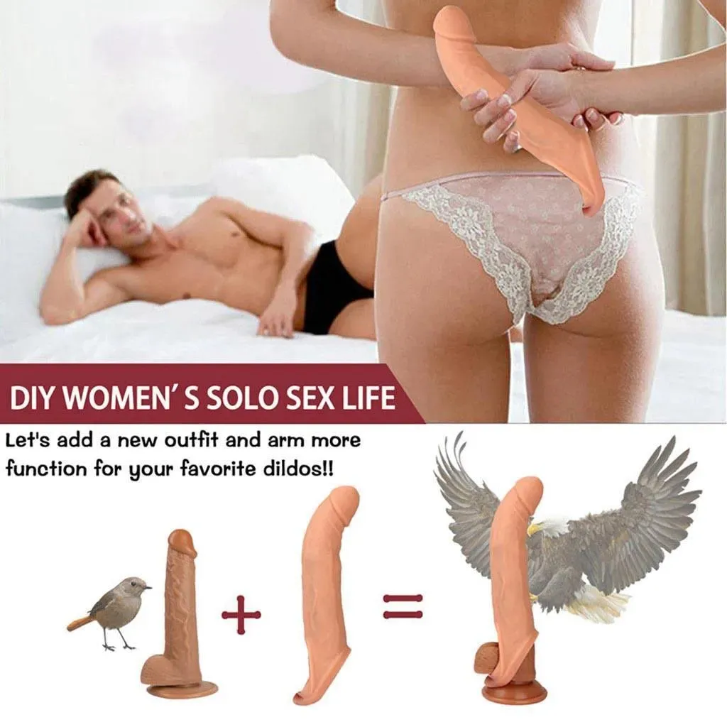 Remote Control Silicone Vibrating Penis Sleeve