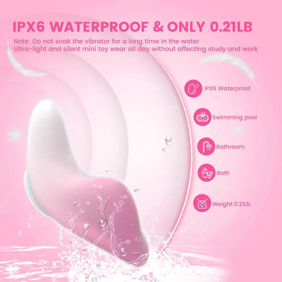 Remote Control Silicone Wearable Panty Vibrator