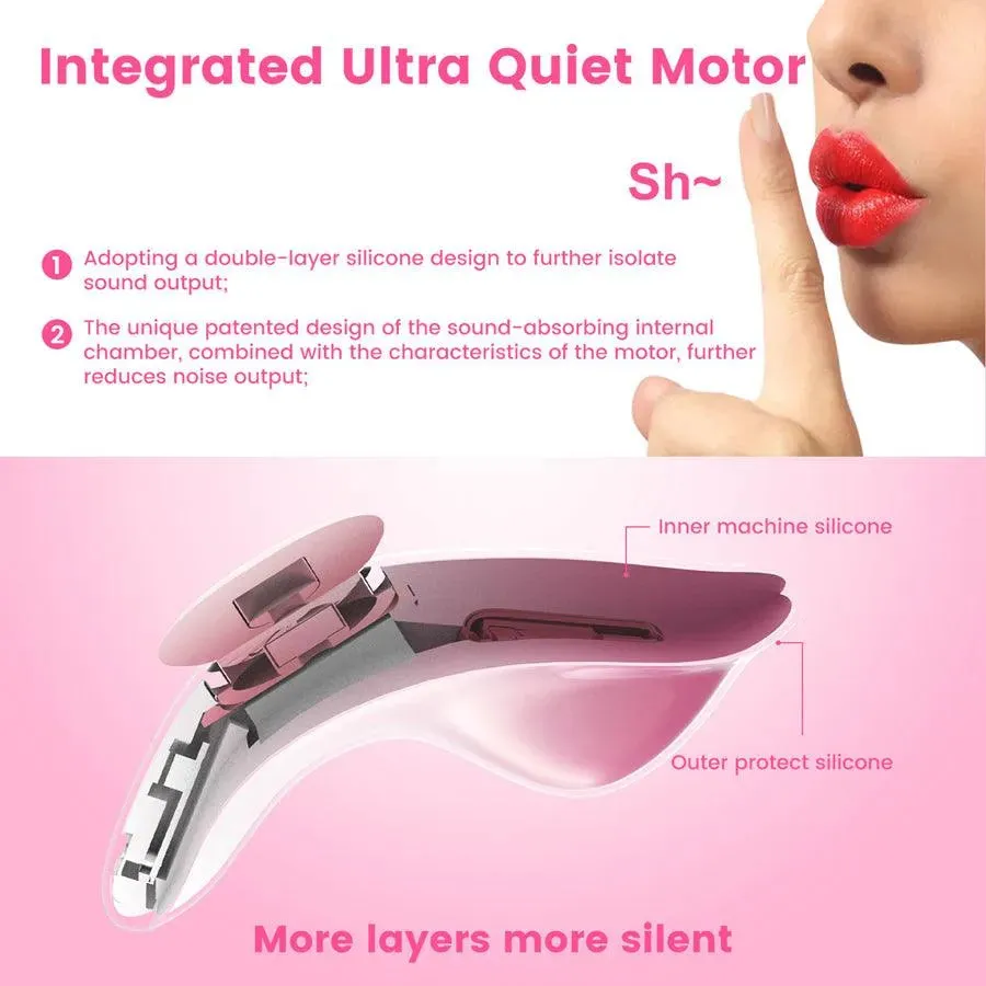 Remote Control Silicone Wearable Panty Vibrator