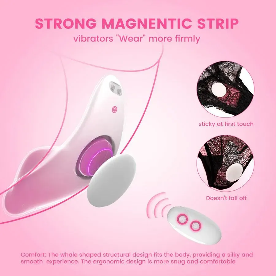 Remote Control Silicone Wearable Panty Vibrator