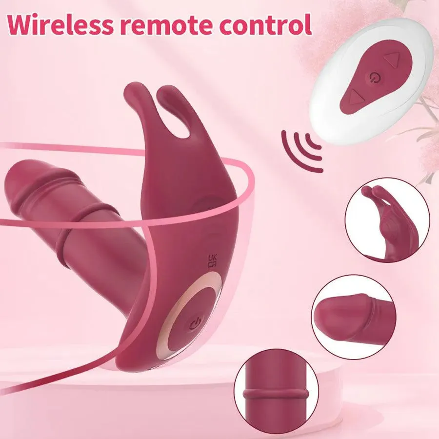 Remote Control Slip Ring Wearable Vibrator