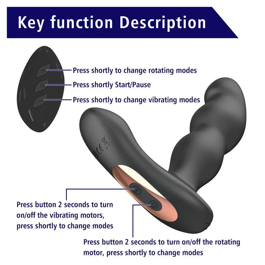 Remote Control Swing Prostate Massager for Men
