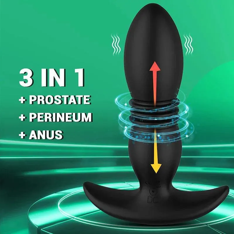 Remote Control Thrusting Anal Sex Toy