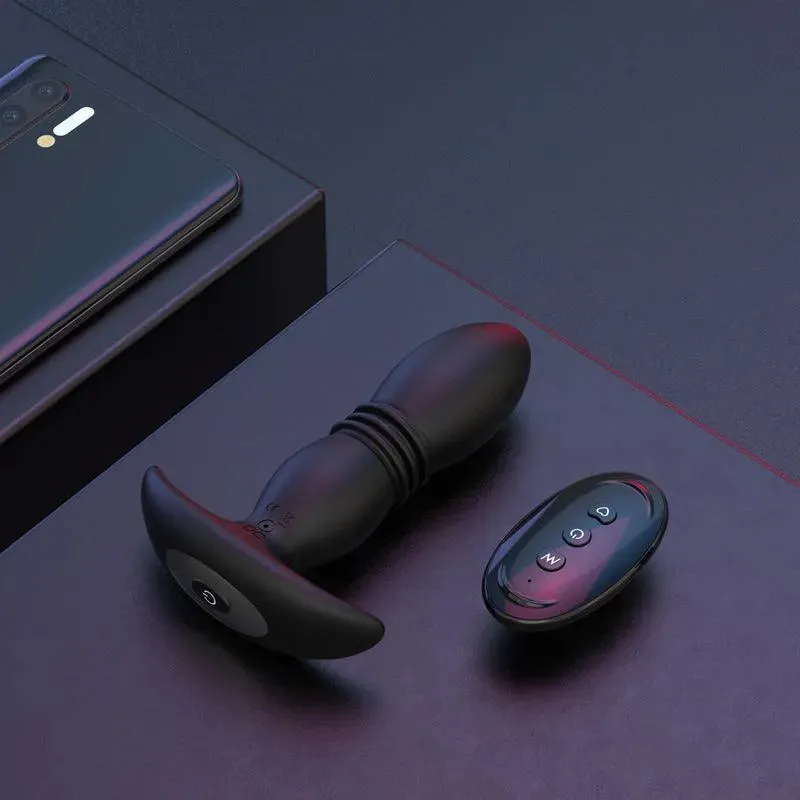 Remote Control Thrusting Anal Sex Toy
