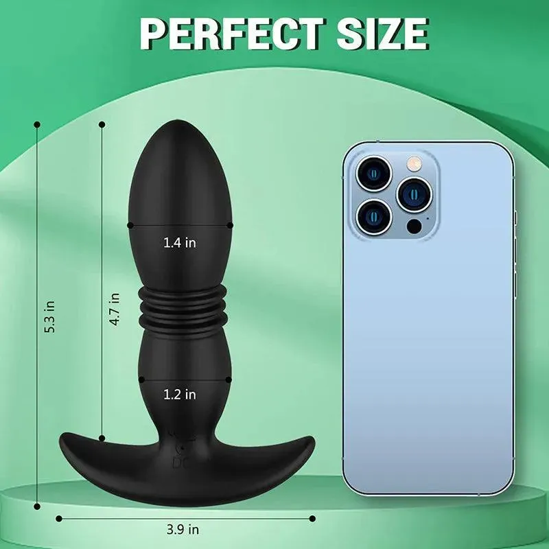 Remote Control Thrusting Anal Sex Toy
