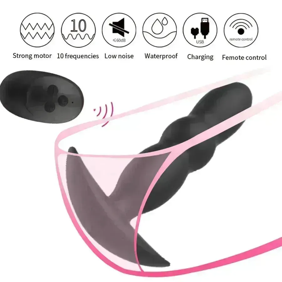 Remote Control Thrusting Butt Plug