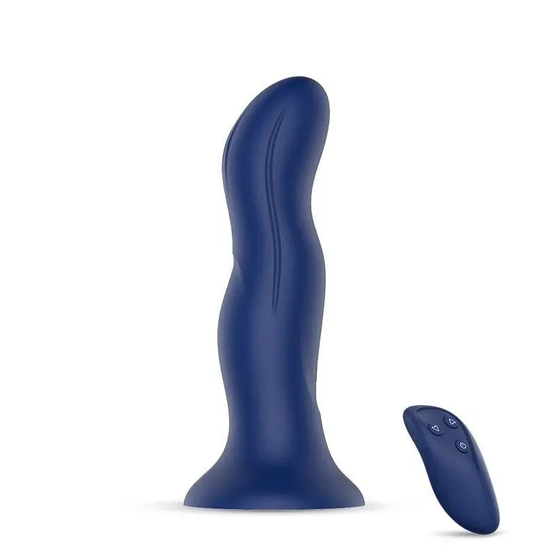 Remote Control Vibrating Anal Dildo